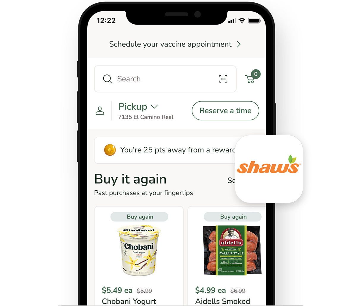 Shaw’s Deals & Delivery app